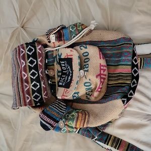 Rice Love Mini Recycled Travel Backpack